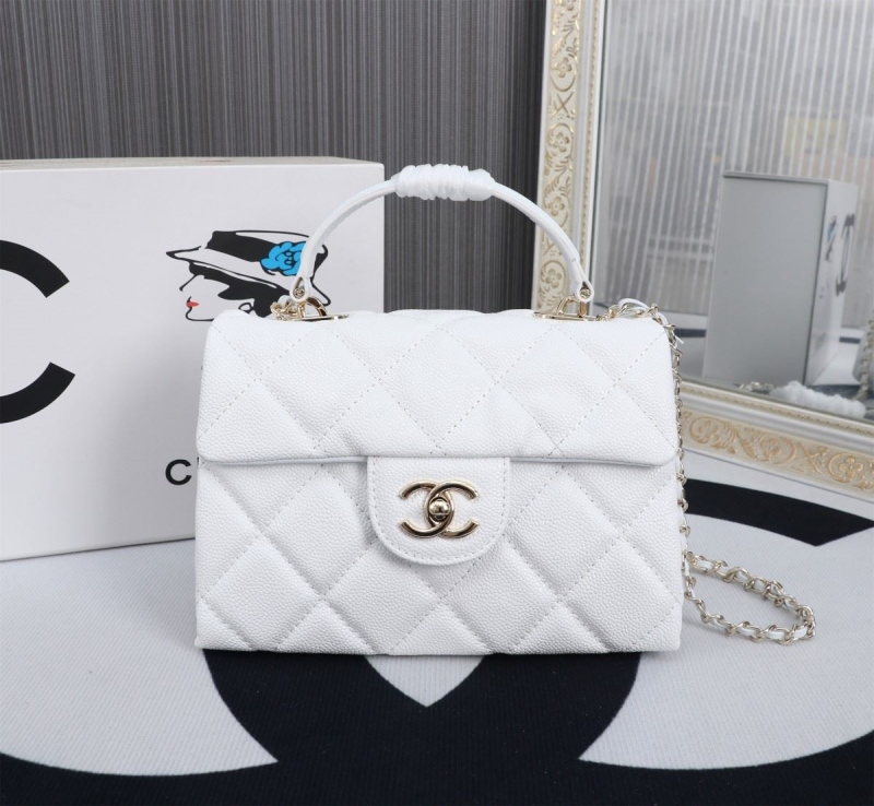 Ch**el top handle bags